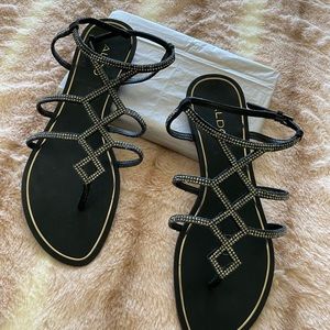 Black Aldo sandals